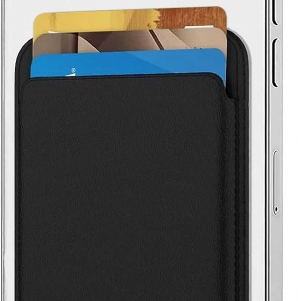 Black Phone Card Holder